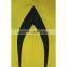 top quality polyester fabric black and yellow jersey