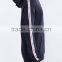 Standard-fit long sleeve street cowl neck hoodies with printed letter