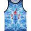 Custom Sublimation Polyester 3D Printing Promotion Sport Men Tank Top