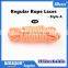 Red Polyester Laces - Muti-Style Regular Rope Laces for Basketball Shoes - Retail Packaging - 22 Lace Color Available