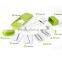 Kitchen Accessories Cooking Multi-functional Fruit Vegetable Cutter Slicer 4 Interchangeable Stainless Steel Blades tools KC1340