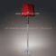 modern floor lamp red