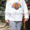 fashion turkey embroidery Thanksgiving Day girls boutique outfits