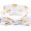 Baby Cotton Gold Dot Headband Girls Knotted Head Wraps Jersey Knit Headwraps Newborn Infant Hair Accessories