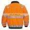 Wholesale EN20471 Waterproof High Visibility Winter Warm Safety Pilot Jacket