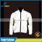 High visibility breathable reflective polyester bike jacket