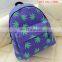 Personalized natural picture of school bag