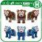 HI CE battery operated animal rider plush electrical animal ride toy car