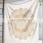 Wholesale Indian Gold Ombre mandala tapestry hippie wall hanging beach Yoga Mat Queen size Bed Sheet