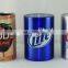 Custom tin aluminum stubby holder with OEM printing logo