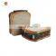 Lunch tin box with handle/bread tin box packaging/food tin box