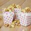 Customized high quality grease proof popcorn paper packaging box