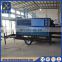 Small scale alluvial gold mining equipment of trommel screen