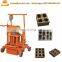 Manual concrete hollow block making machine