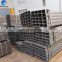 SS400 carbon welded steel 75x75 tube square pipe