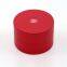 Round texture paper ring box red tube ring jewelry packaging box with custom logo