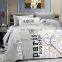 Modern design 3pcs/4pcs/6pcs bedding sheet sets, fitted sheet, flat sheet