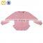 Fashion Baby Girl 4PCS Winter Pink Red Knitted Sweater Design Clothes For Kids Children Sweater Clothing Set