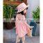 2020 New Girls Dress Fashion Cotton Summer Plaid Strap Girls Dresses