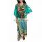 Print Cotton Plus size Beach Dress Sarong 2019 Sarong Beach Cover up Women Tunic Robe de Plage Swimsuit cover up Beachwear