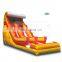 Clearance Whole Sale Orange Inflatable Outdoor Water Wave Slide for Sale