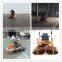 power floating machine for smoothing concrete	surface