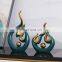 Hot selling abstract art custom porcelain handmade craft statue for home decoration ornament