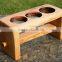 Custom logo and color wooden wine bottle rack, stand wood wine holder