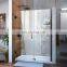 low prices tempered glass clear tempered/float glass easy cleaning shower glas