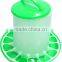 China wholesale plastic chicken feeders and drinkers in green