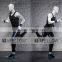 Fiberglass White Sports Mannequin Abstract Men mannequin PB5-W2
