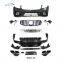 HOT SELLING BODY KIT FOR MERCEDES BENZ 2016-2017 GLC UPGRADE TO GLC COUPE AMG FRONT REAR BUMPER GRILLE