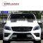 ML class w164 body kit  upgrade to GLE class w166 look include headlamp hood fenders full  ML63  GLE63  w164 w166 bumpers