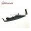 X5M E70 carbon finber diffuser for X5 E70 2009-2013 year to V-style carbon rear bumper spoiler rear lip