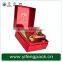 Luxury red color paper box packaging perfume box design