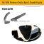 Quadrifoglio Style Carbon Fiber Front Grill Mesh Frame Cover for Alfa Romeo Giulia sport Sedan 4-Door 16-18