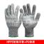 Competitive 13G HPPE Knitting PU coating Level 5 Working Safety Anti Cut Gloves