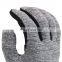 Anti slip construction grey new microfiber mechanic work gloves