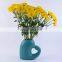 custom hochzeit love handle home goods decorative heart shaped mothers day valentines valve ceramic flower vase