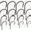 1 Pack/lot Norway Mustad 10829NP-BN Barbed Hooks Sharpen Ocean Large Fishing Hooks Worm Lure Barbed Hook Pesca