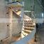 Modern wooden tread Staircase indoor outdoor spiral stairs balustrades & handrails