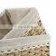 cheap fabric wicker rattan gift basket fruit storage baskets for kitchen