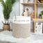 Latest Multipurpose Bathroom Clothing Laundry Folding Cotton Rope Storage Basket