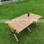 Intoducing Smart Luxury Custom 2022 New Outdoor Picnic Portable Wood Folding Camping Table