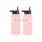 Amazon hot sales color power coating 18/8 stainless steel double wall insulated vacuum thermal water bottle with lid option