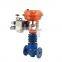 ZJHM Series Top Guide Sleeve WCB Diaphragm Operated Pneumatic Control Globe Valve Pneumatic high temperature regulating valve
