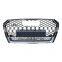 Front Bumper grill for Audi A4 B9 automotive black frame grille for Audi S4 car accessories for Audi 2017-2019