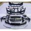 Appearance modification for Benz W222 S class 2014-2020 facelift S450 AMG model include front bumper and rear bumper