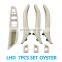 Car Interior Leather Door Handle Assembly 7Pcs Set for BMW 5 Series  F10 F11 F18 520 523 528 530 535