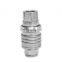 TEMA Close Type Quick Coupling for construction equipment Truck Type High Flow Hydraulic Quick Couplers